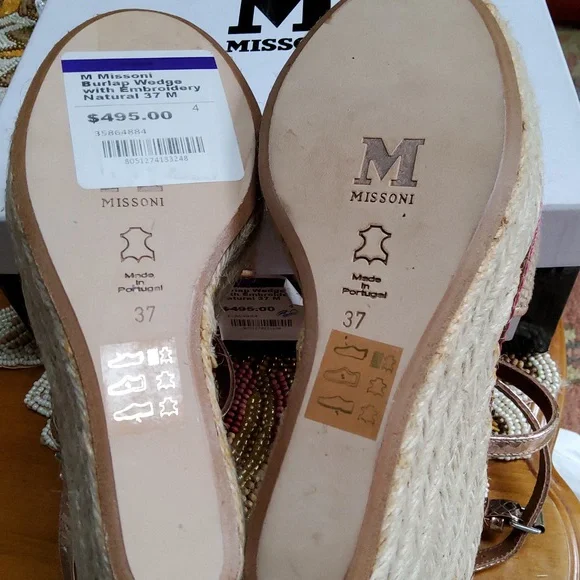 Missoni Wedges! NWT! - Picture 4 of 5